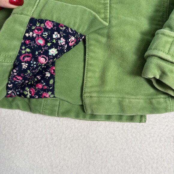 Gap Kids Blazer Double Breasted Jacket Granola Girl Boho Size 8 Green - Picture 10 of 11